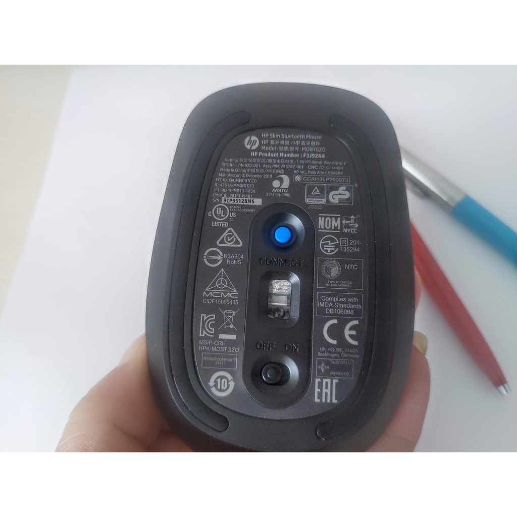 HP Slim Bluetooth Mouse - Chuột Bluetooth wireless không dây.
