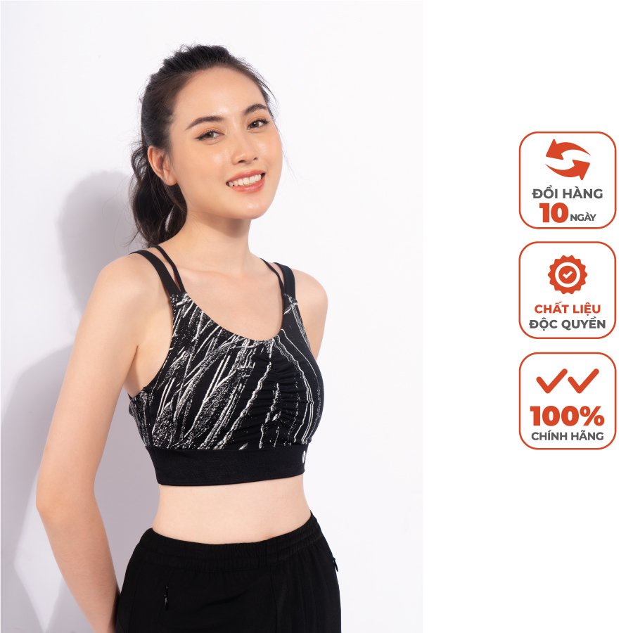 Áo Bra Blooming Livan Sport Tặng Mút Ngực Cao Cấp