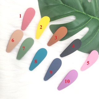 Kẹp tóc lì hình giọt nước
