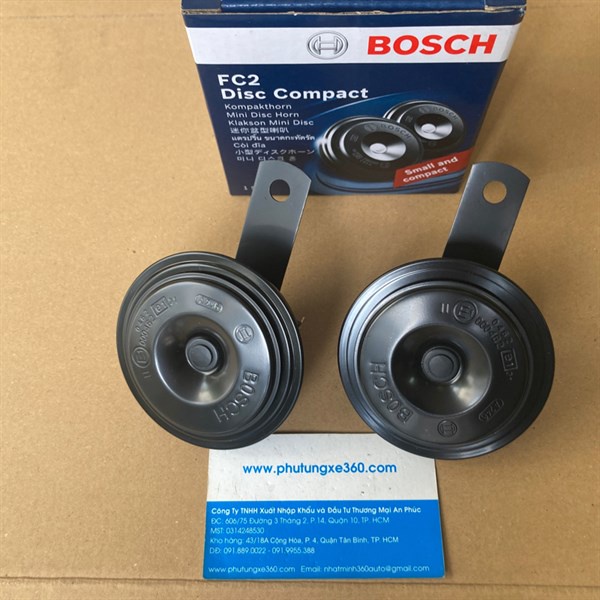 Còi đĩa 12V #Bosch (Cặp)