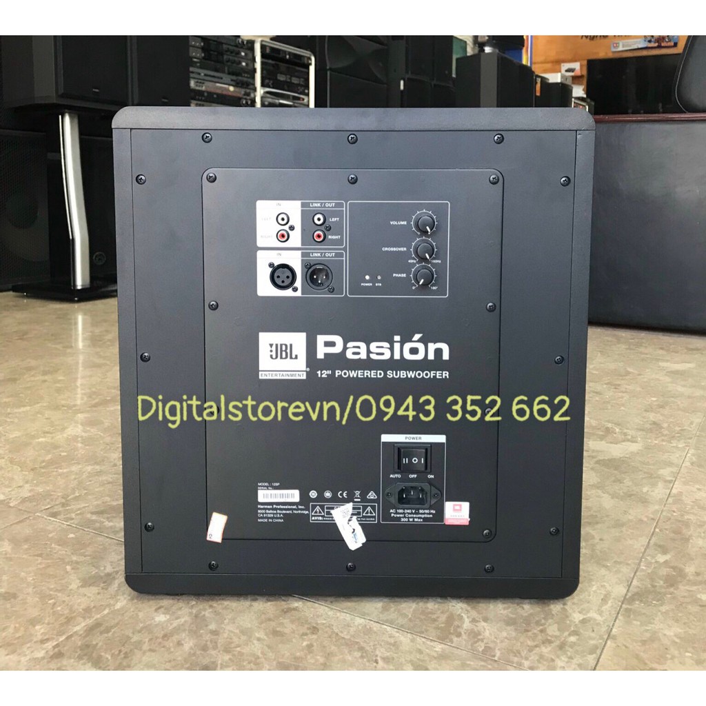Loa SUB JBL Pasion SP12  . Loa siêu trầm JBL pasion12