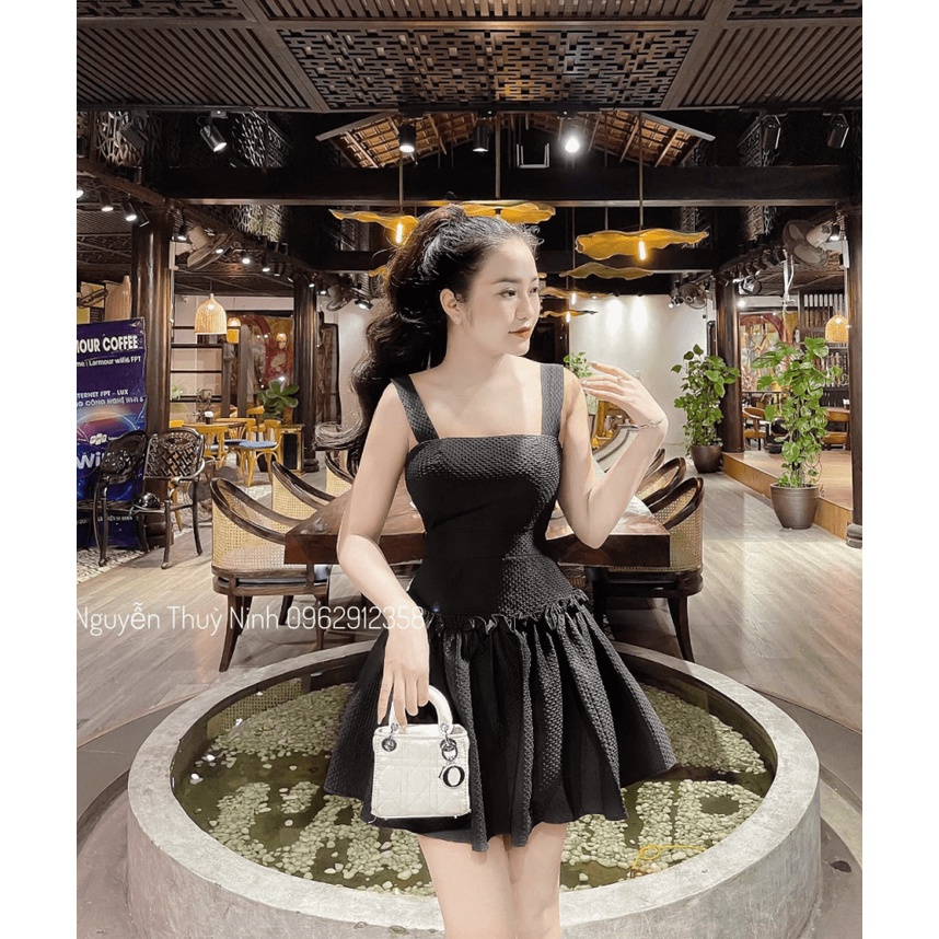 ĐẦM XỐP I HINH CÓ MÚT LÓT QUẦN UP thoi trang shop valentina