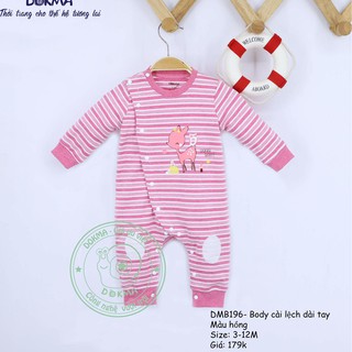 Body cài lệch dày Dokma DMB196