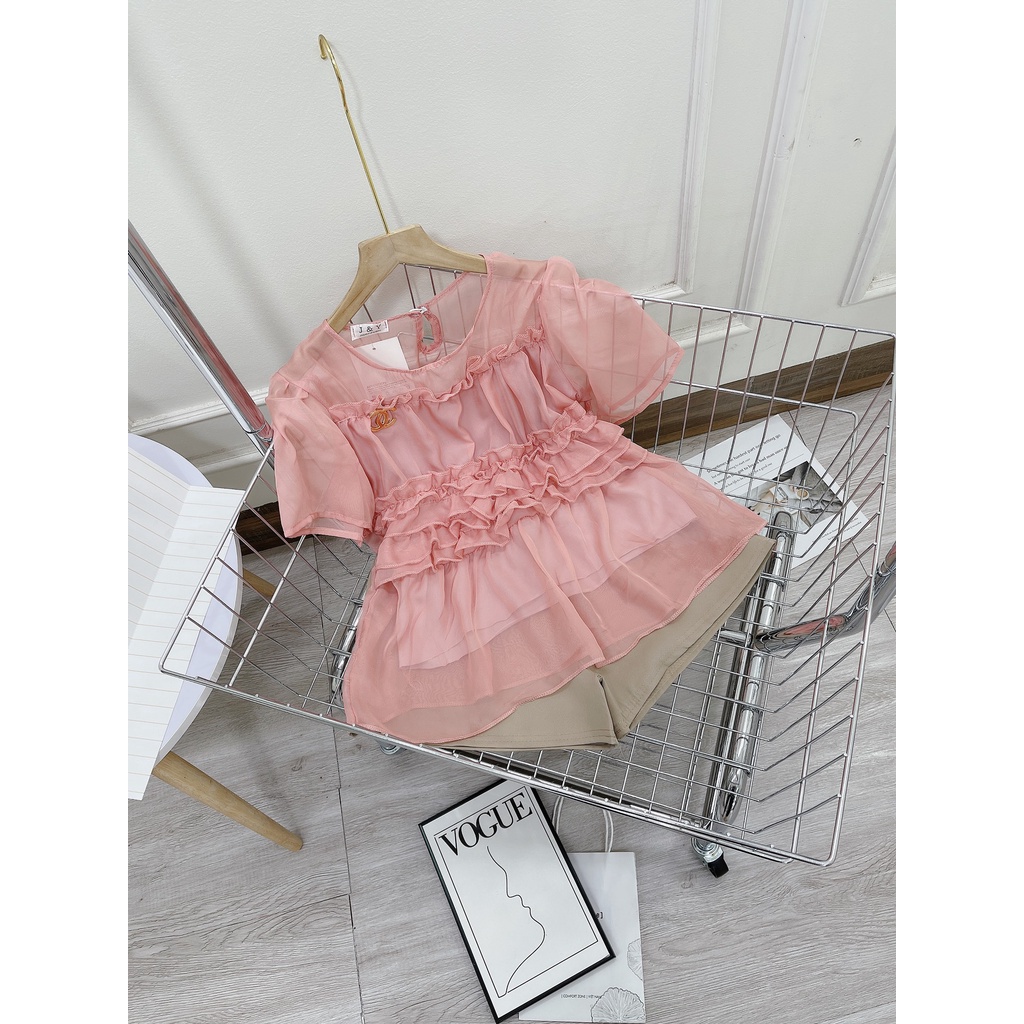 [ 𝐅𝐑𝐄𝐄 𝐒𝐇𝐈𝐏 ]   BỘ TƠ BÈO HỒNG QUẦN SHORT ĐÙI BE