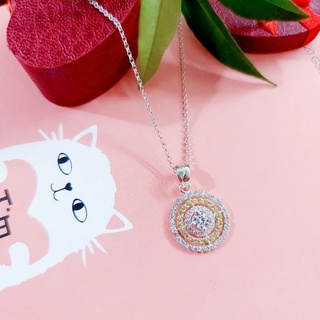 Mặt dây chuyền bạc đính đá cao cấp 💎ảnh thật