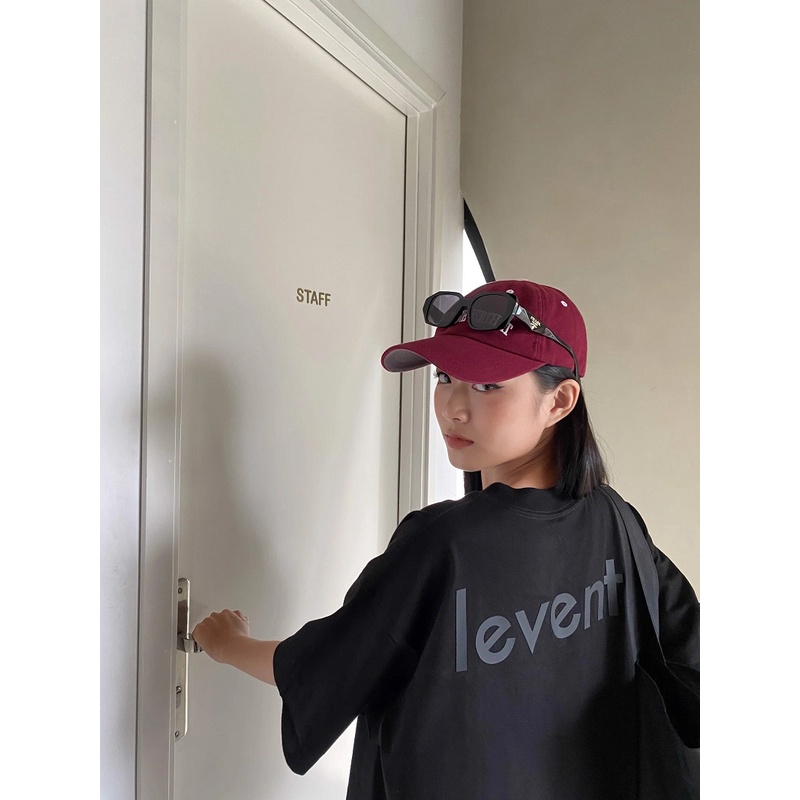 Áo thun Levents Capsule Logo nam nữ form rộng tay lỡ full tag Thời trang Unisex HCM AL203