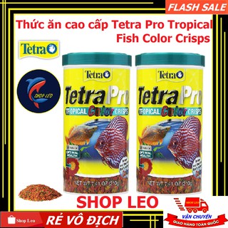 Thức ăn Tetra Pro Tropical Fish Color Crisps - Cám cá cao cấp Tetra Pro - Thức ăn dinh dưỡng cao