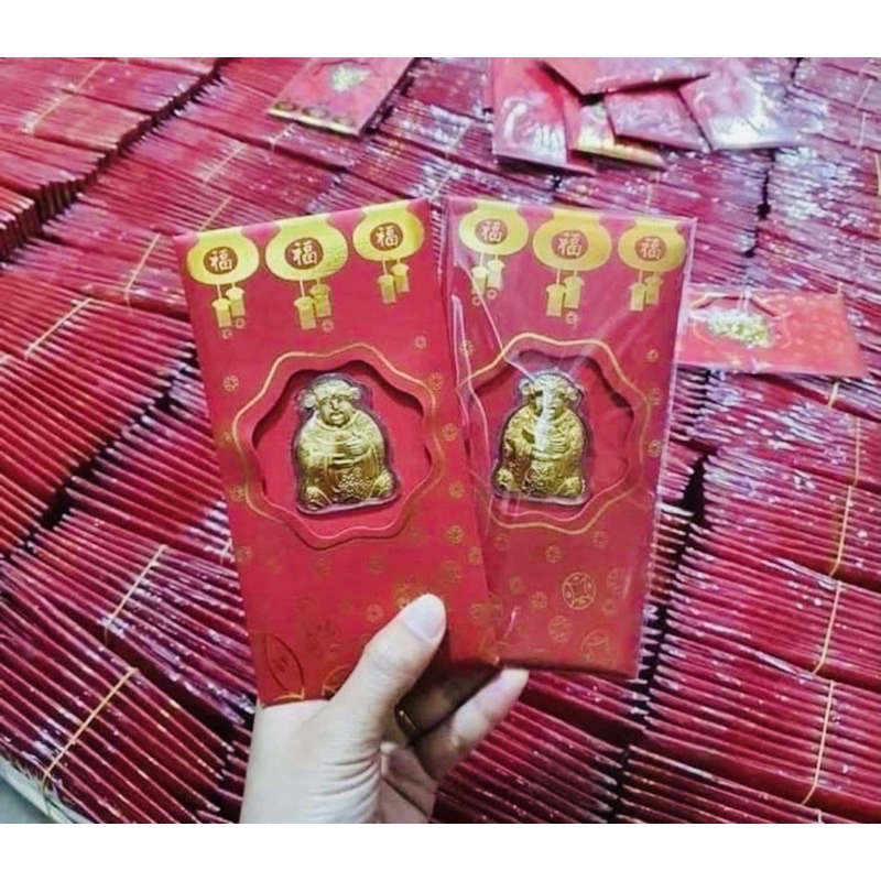 Bao Lì xì Mạ Vàng Quà Tặng May Mắn