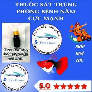 Thuốc sát trùng nước hồ cá . Diệt khuẩn, diệt nấm