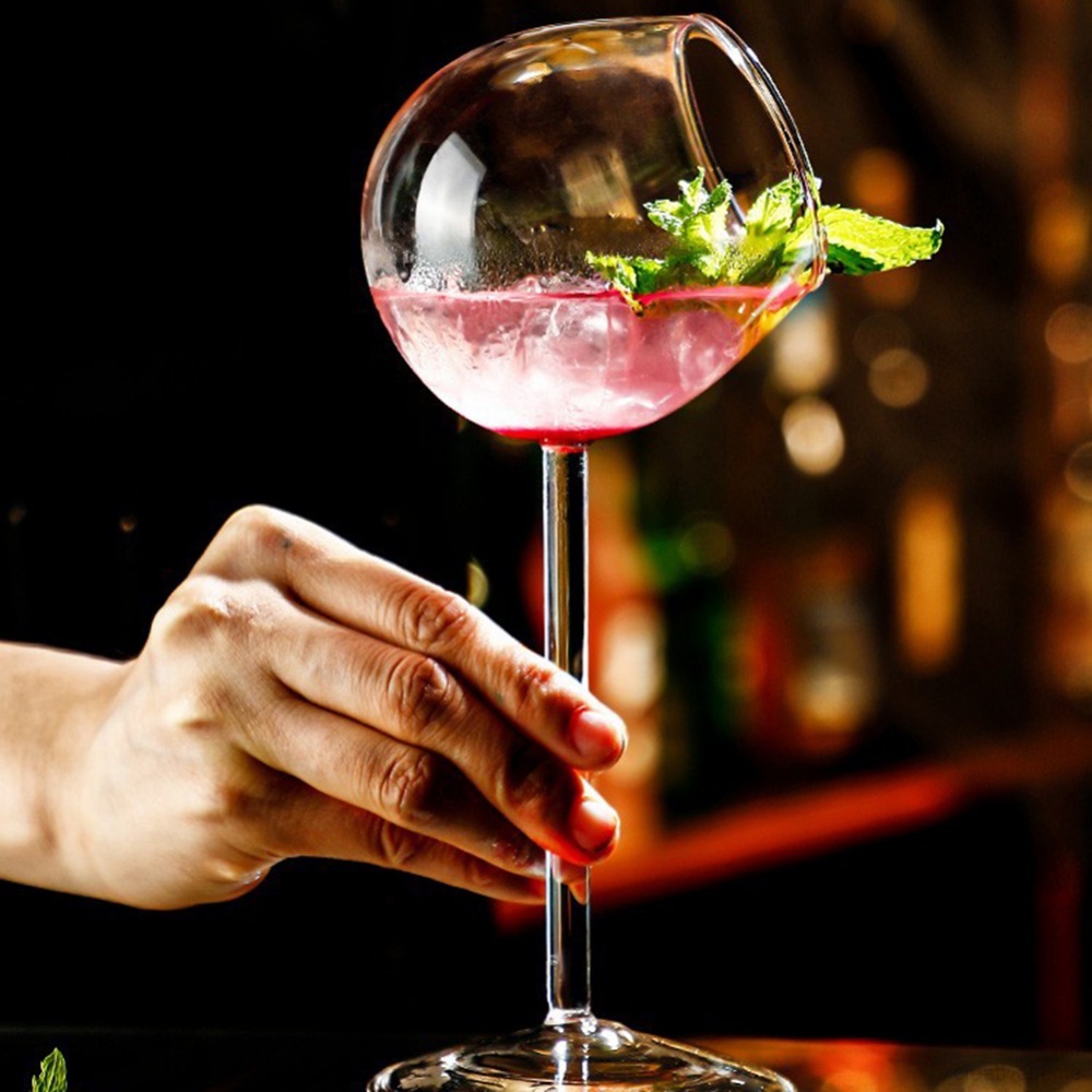 Ly Thủy Tinh Uống Rượu Cocktail Thiết Kế Độc Đáo Sáng Tạo Kính