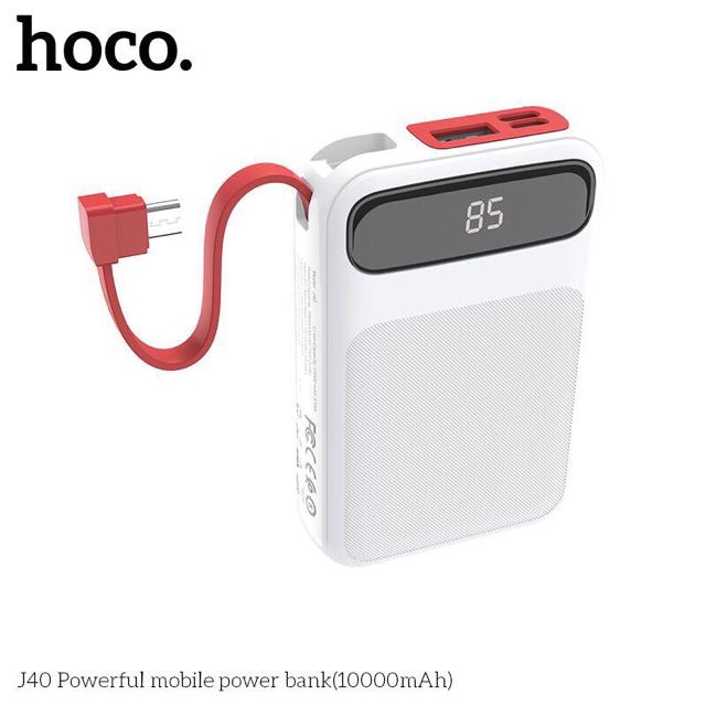 Pin dự phòng 10000mAh Hoco J40 chính hãng