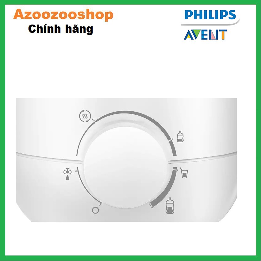 Máy hâm sữa nhanh Philips Avent SCF355/00, Hâm nóng đều, không có những điểm nóng, Hâm nóng bình sữa trong 3 phút