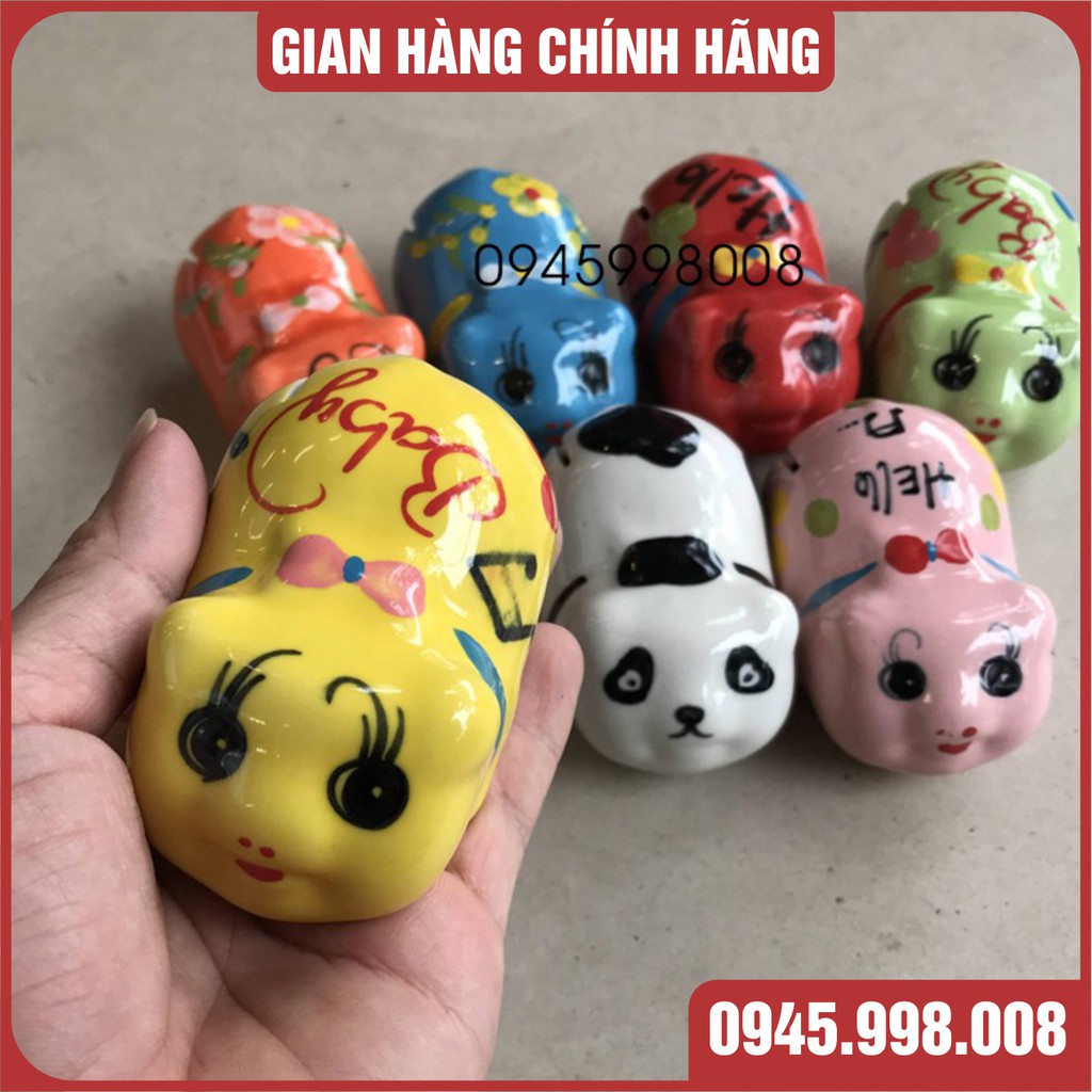 Heo đất mini sứ Bát Tràng siêu cute chỉ bằng nắm tay