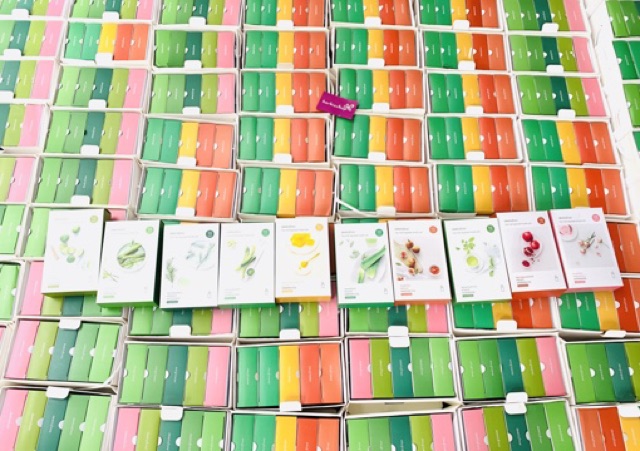 Combo mặt nạ innisfee 50 miếng đủ mùi