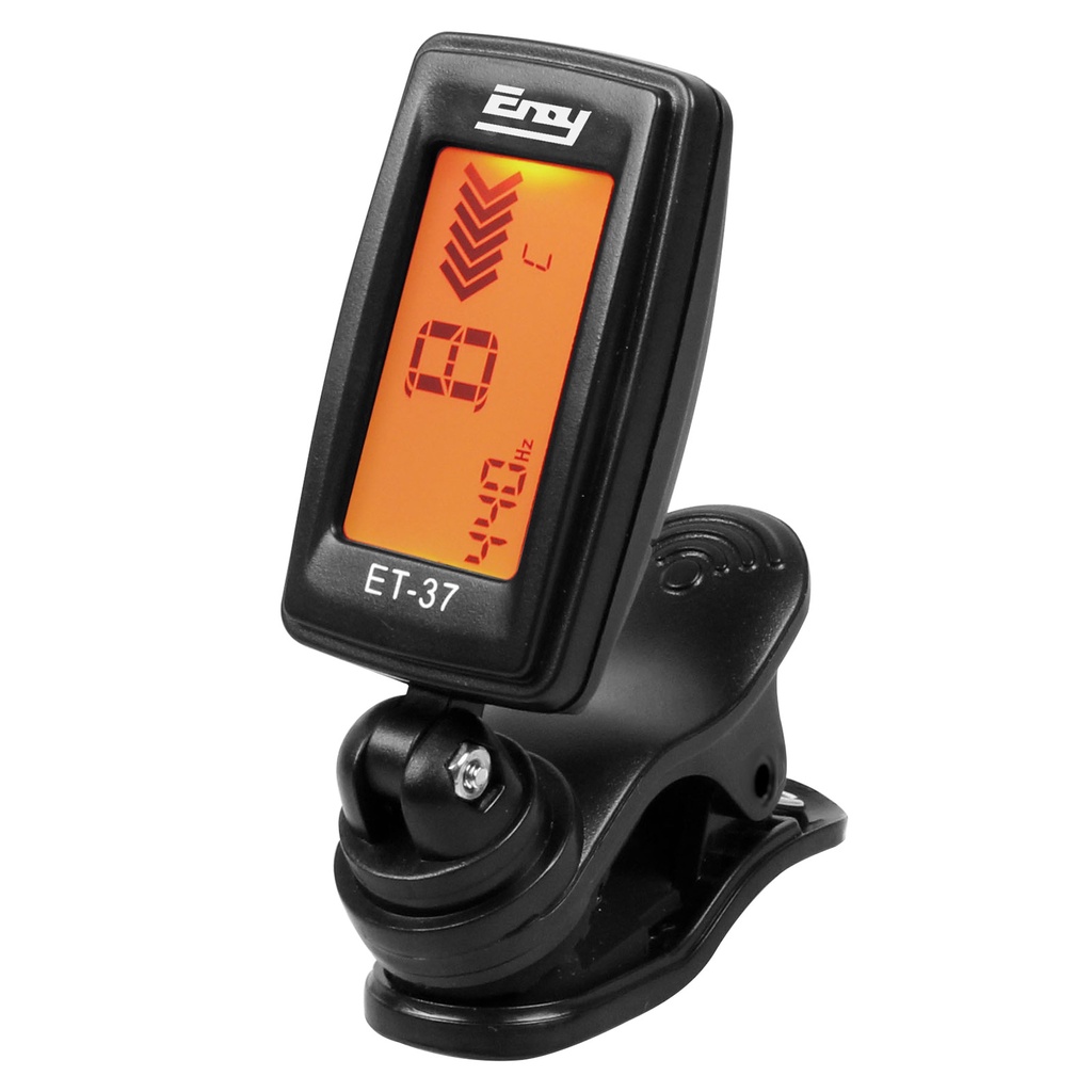 Kẹp lên dây tuner đàn guitar / bass/ violin / ukulele mini LEKATO đa năng máy chỉnh dây màn hình LCD