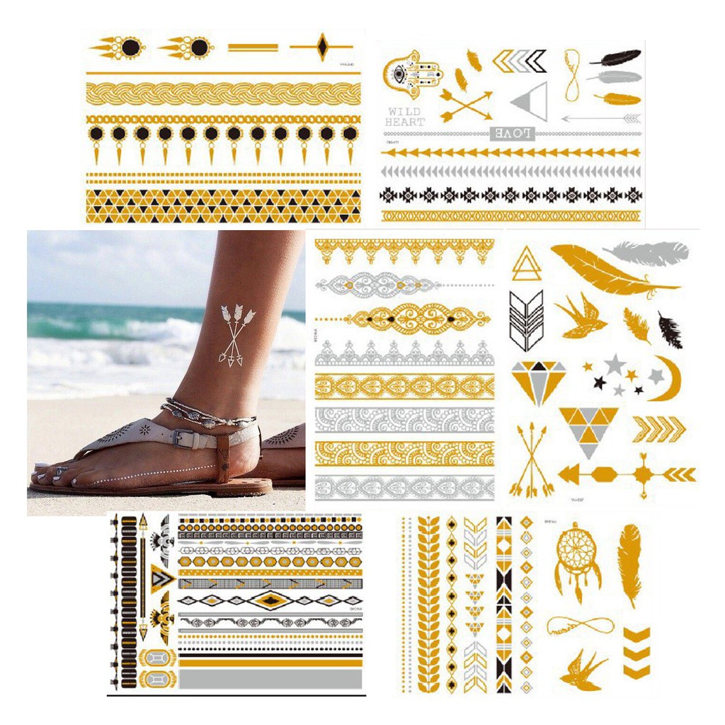 Xăm ánh kim  - Flash Tattoo