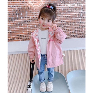 Áo khoác gió 2 mặt