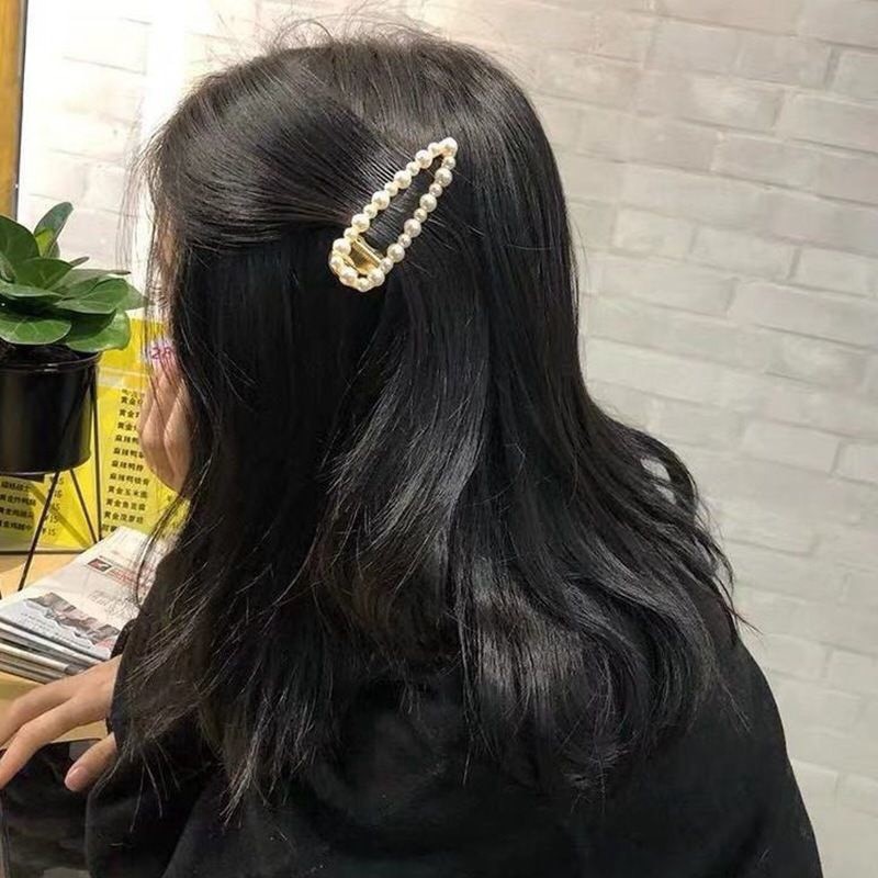 Kẹp Tóc Nữ Đẹp❤️FREESHIP❤️Kẹp tóc Hàn Quốc cao cấp đính ngọc trai nhân tạo dễ thương cho các bạn nữ mã 0011