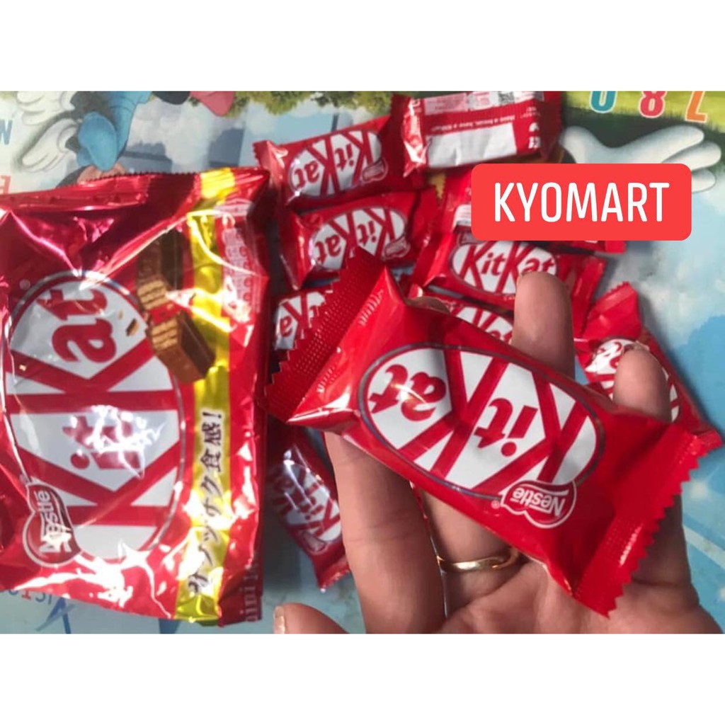 [Mã 155FMCGSALE giảm 7% đơn 500K] ( Date t7/2022) Bánh KitKat các vị Nhật Bản