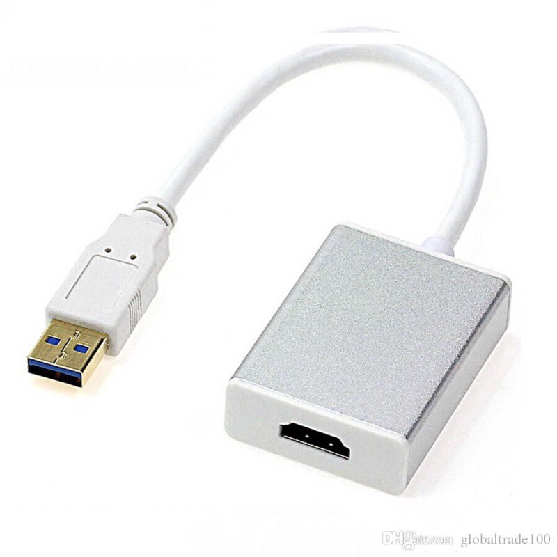 [Mã ELFLASH5 giảm 20K đơn 50K] Cáp chuyển đổi USB 3.0 sang HDMI - USB to HDMI 3.0