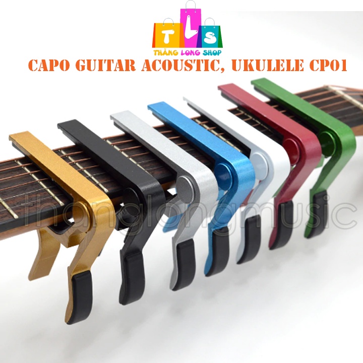 [Mã LIFE20KALL giảm 10% đơn 50K] Capo Guitar - Kẹp Cần Đàn Guitar Acoustic Kim Loại Nhiều Mẫu Mã