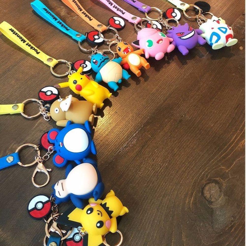 Móc Khóa Hình PIKACHU Hoạt Hình Dễ Thương