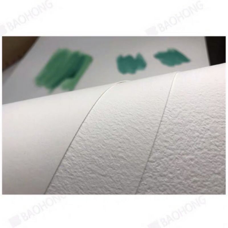 GIẤY VẼ 100% Cotton BAOHONG ĐỦ VÂN, CÁC LOẠI BÁN LẺ 1 tờ(LINK1)