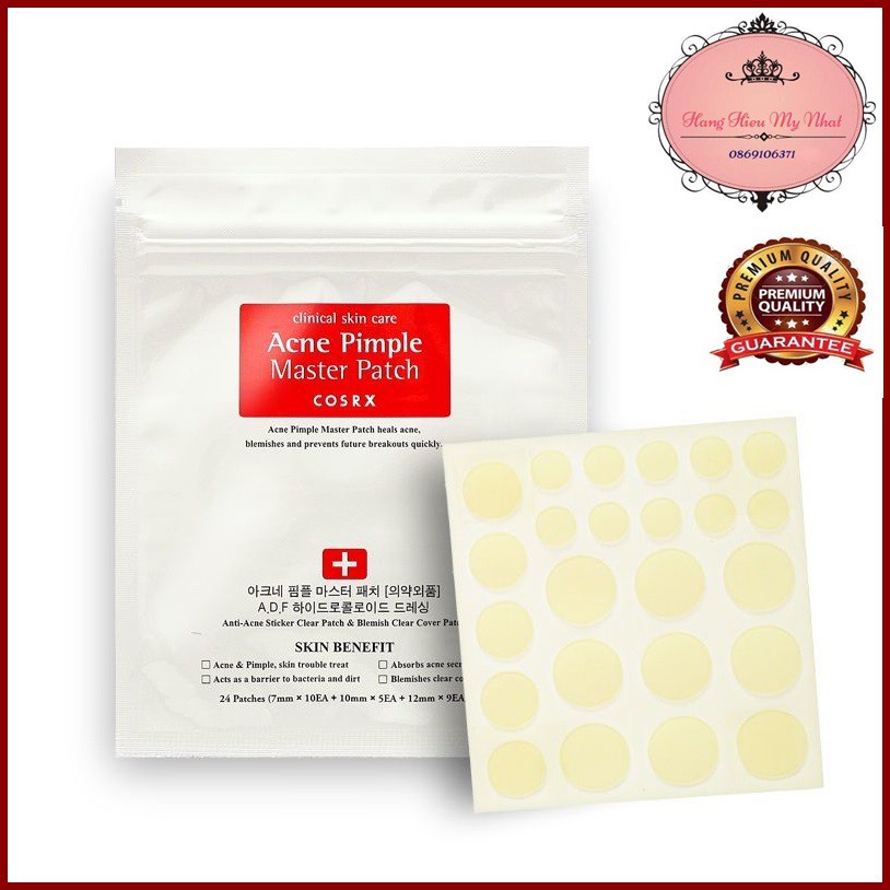 Miếng dán mụn Acne Pimple Master Patch Cosrx ( màu đỏ )