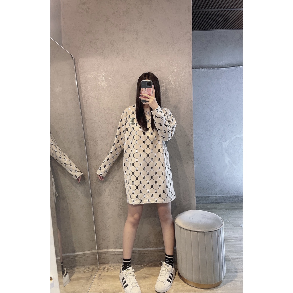 Đầm NY Monogram - Váy NY 🌸 Hàng Xuất Xịn 🌸