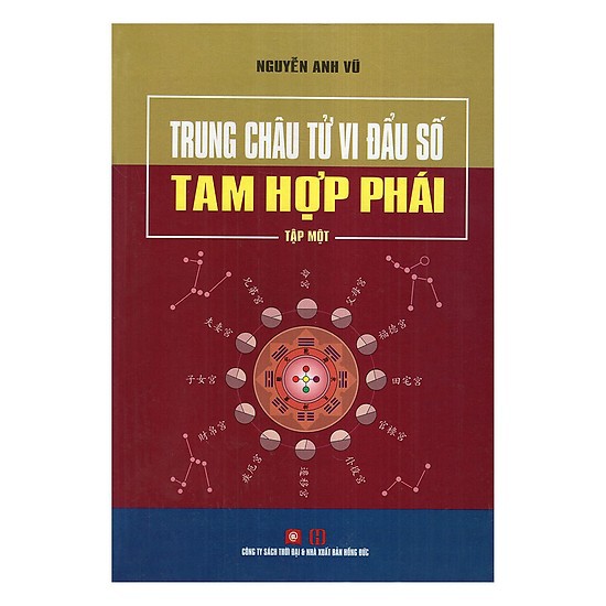 Bộ sách Trung Châu Tử Vi Đẩu Số Tam Hợp Phái (Bộ 2 Cuốn)