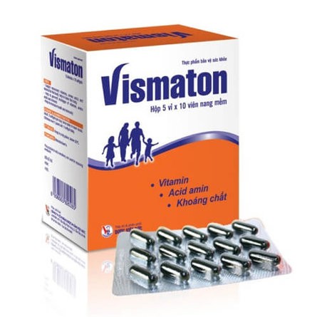 Viên uống bổ sung vitamin và khoáng chất VISMATON, hộp 50 viên