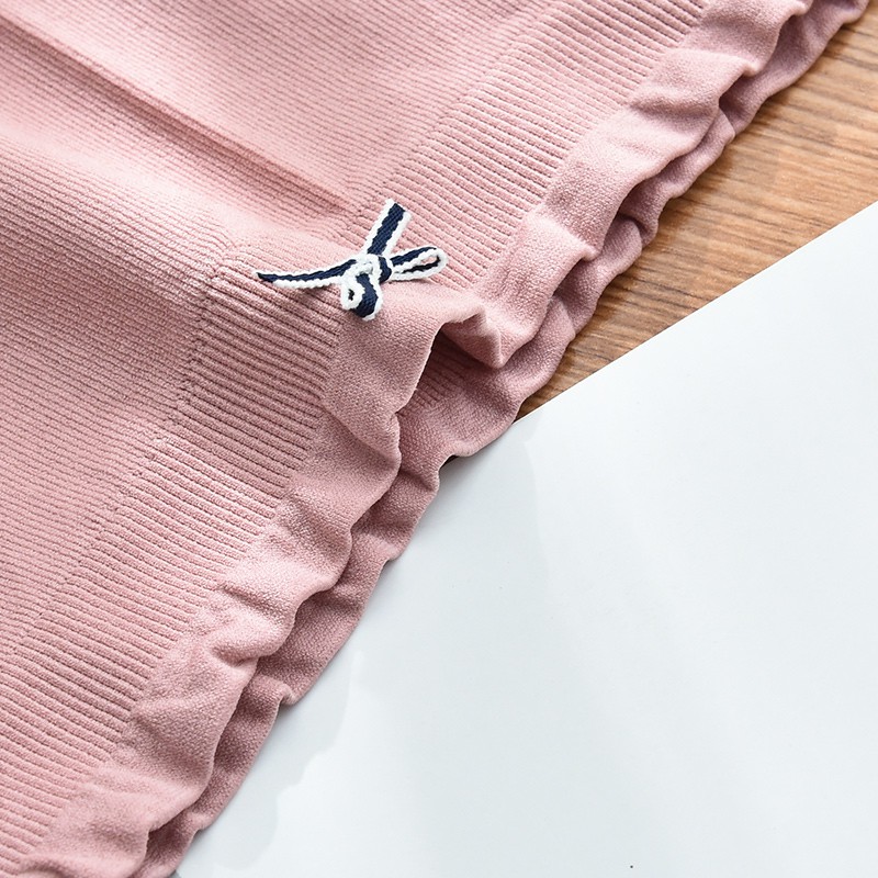 Quần Lót Boxer Phối Ren Đính Nơ Xinh Xắn Ngọt Ngào Cho Nữ