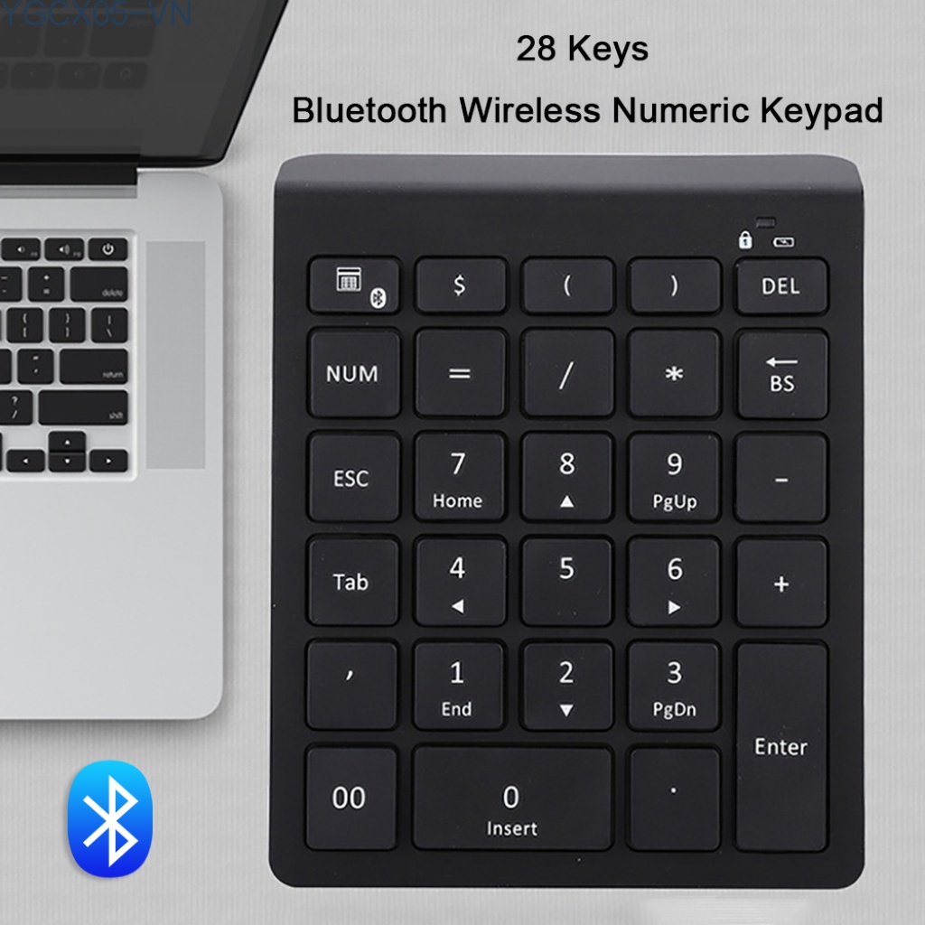 Bàn Phím Số 28 Phím Kết Nối Bluetooth Không Dây | BigBuy360 - bigbuy360.vn