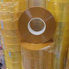 Băng keo vàng 900g - Băng keo đục loại lớn (loại tốt)