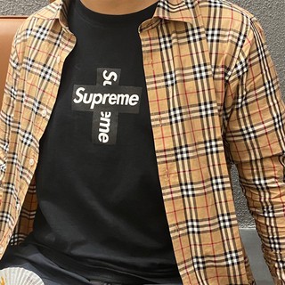 ⚡️[CHỈ 1 NGÀY] - Áo tee Supreme Cross Box logo Tee cao cấp full tag túi, áo thun supreme plv