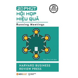 Sách alphabooks - 20 phút hội họp hiệu quả
