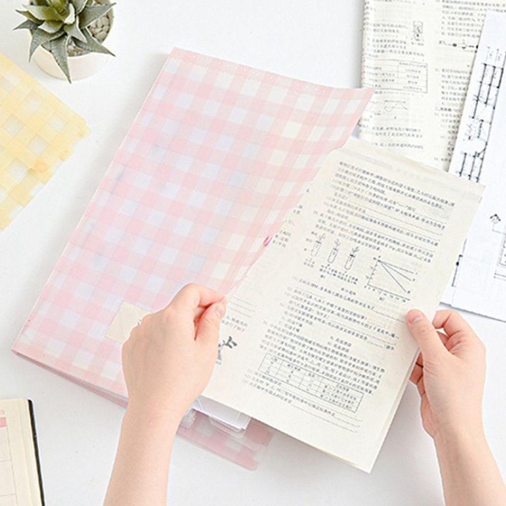 Bìa Nhựa Đựng Tài Liệu Giấy A4 Có Thể Mở Rộng Kèm Khóa Bấm Giá Đỡ Tiện Dụng Cho Văn Phòng / Trường Học