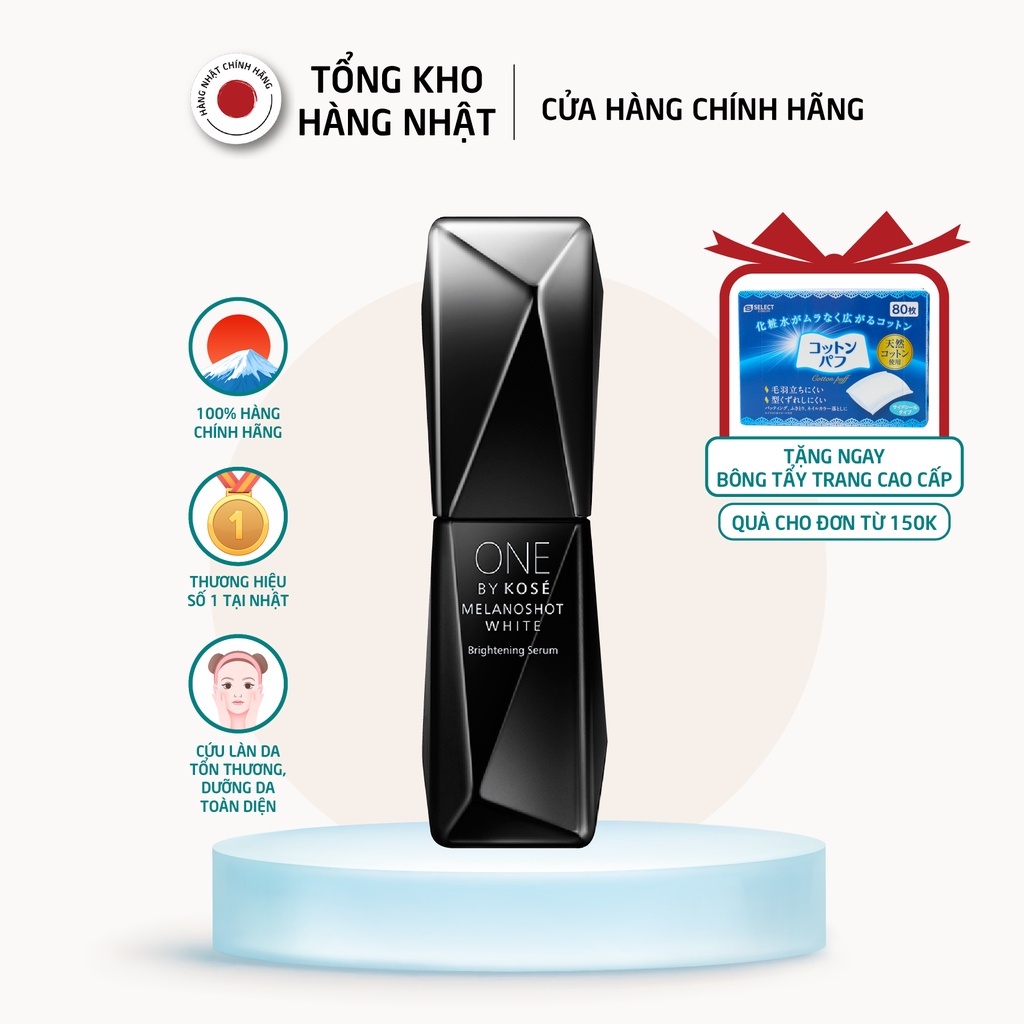 Serum Dưỡng Trắng ONE BY KOSE Melanoshot White D chính hãng (65 ml)
