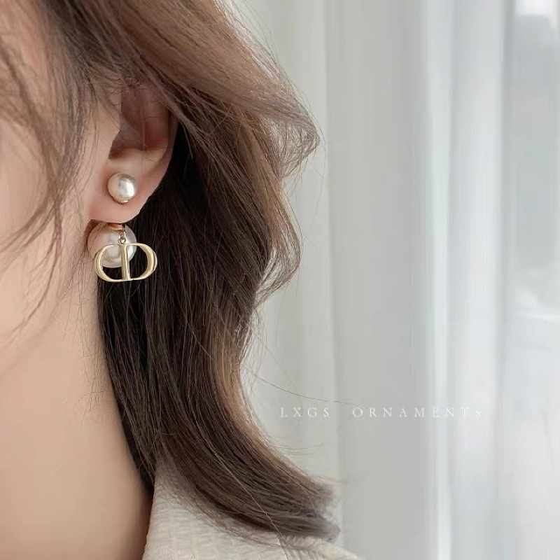 Bông tai ngọc trai nhân tạo CD cô dâu -dự tiệc