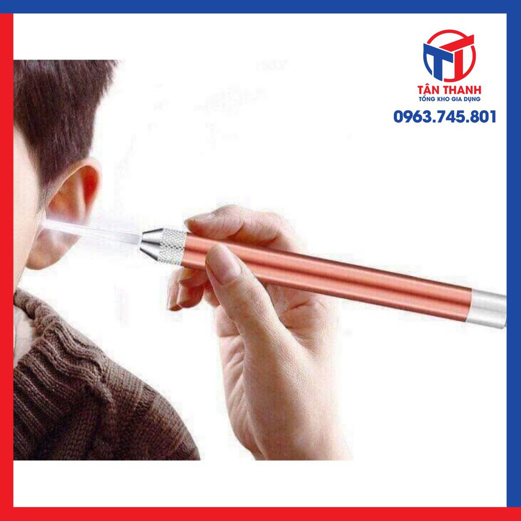 [ sale mùa hè] Bộ dụng cụ lấy ráy tai có đèn .