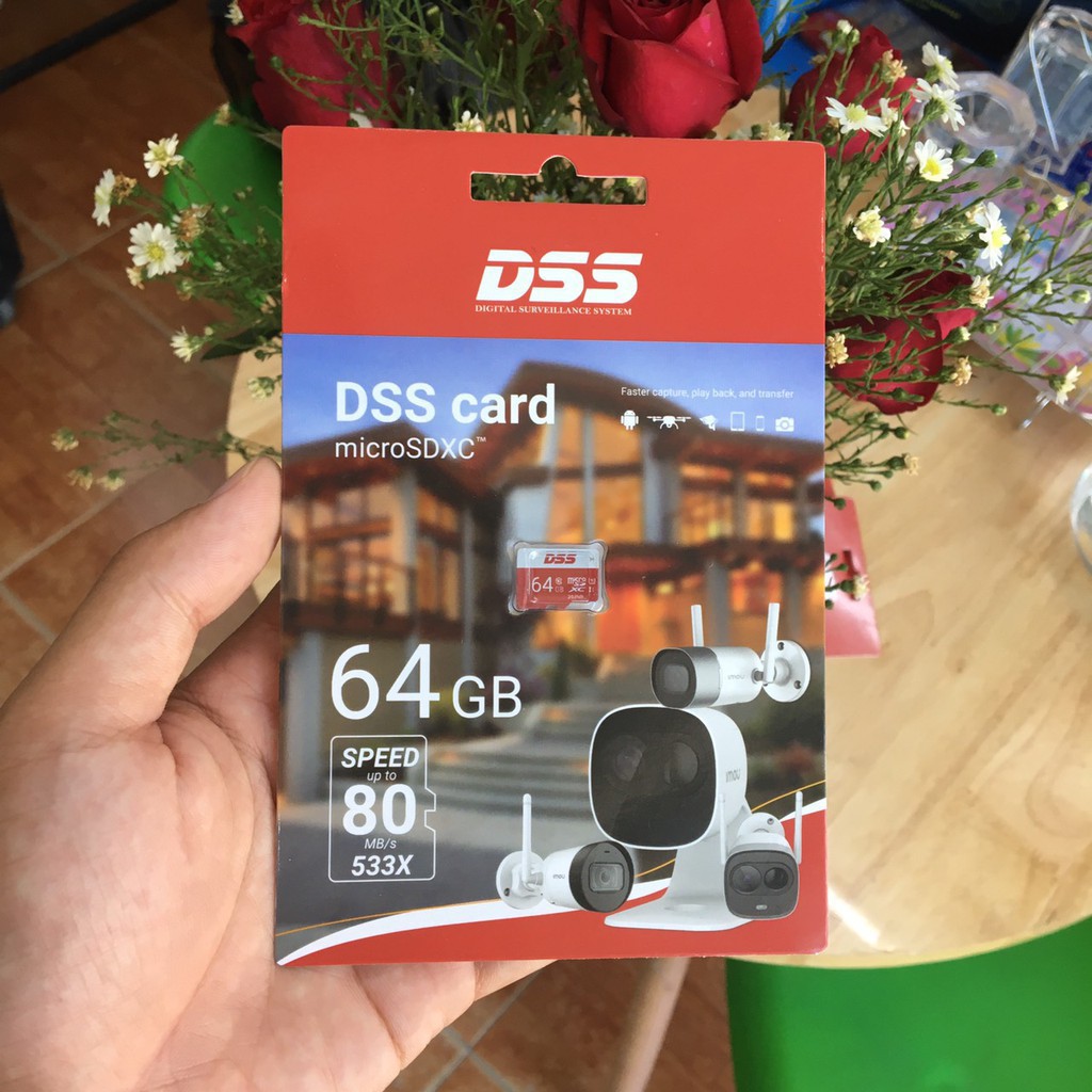 Thẻ nhớ 32gb , 64gb DSS chuyên dùng cho Camera, Máy ảnh, Điện thoai, Máy tính bảng - Bảo Hành 24 Tháng