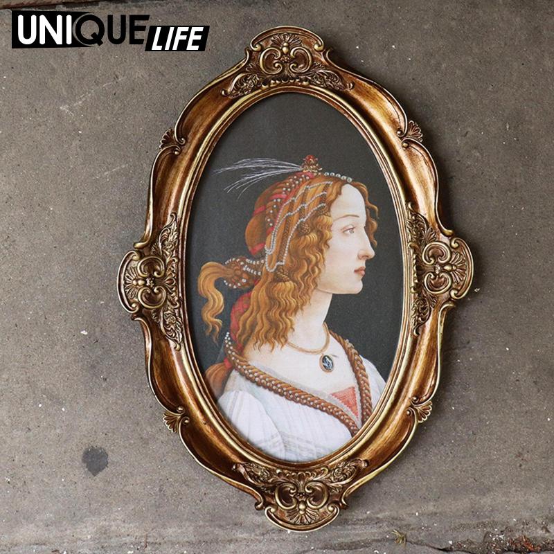 Khung Ảnh Nhựa Resin Cổ Điển Sang Trọng 13.4Inchx8.3inch