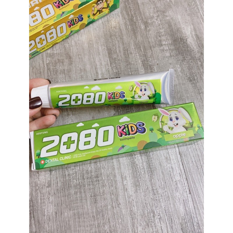 Kem đánh răng trẻ em cao cấp hàn quốc 2080KIDS