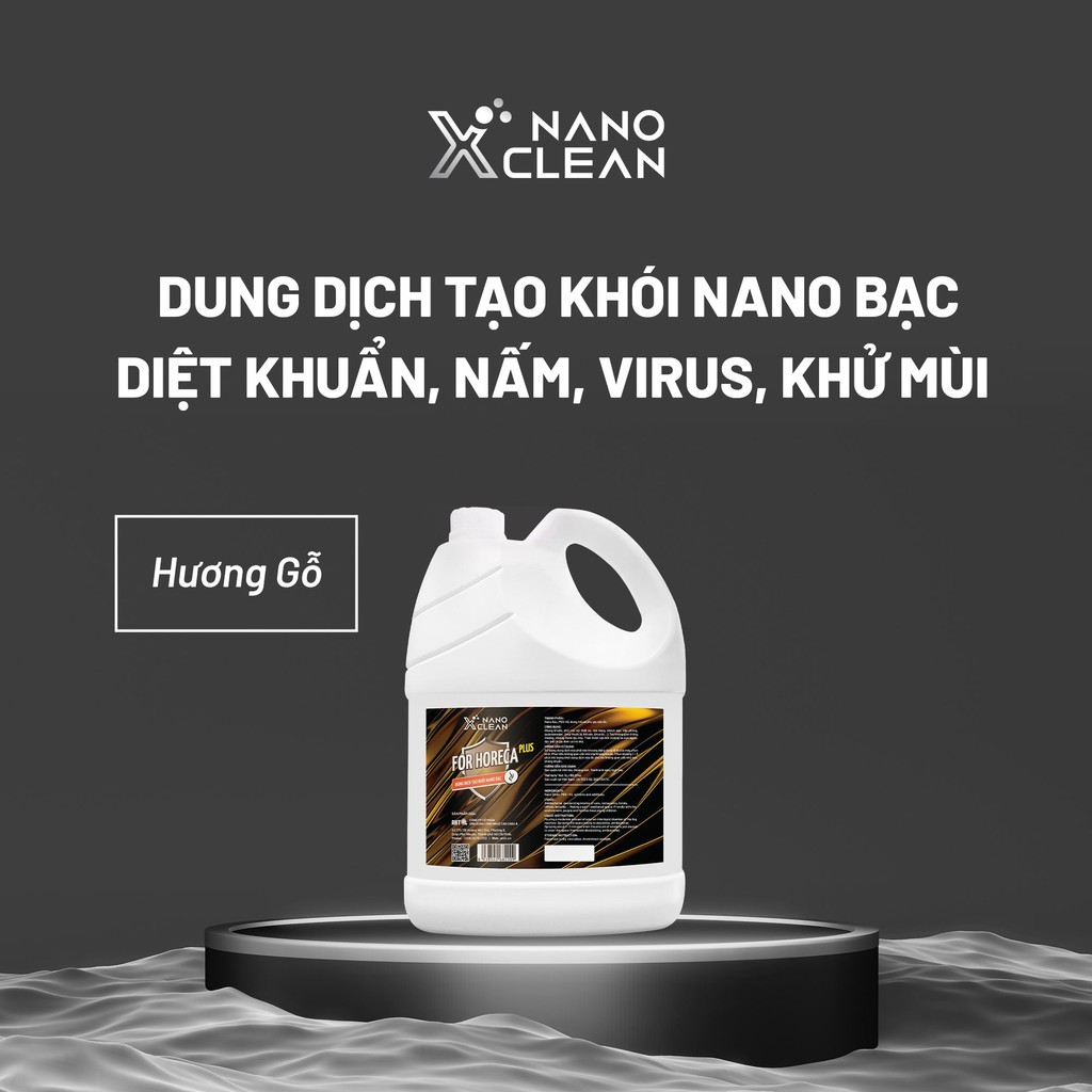 [MỚI] DUNG DỊCH TẠO KHÓI, PHUN KHÓI NANO XCLEAN FOR HORECA PLUS-5L DIỆT KHUẨN KHỬ MÙI NHÀ HÀNG, KARAOKE-AHT CORP (AHTC)