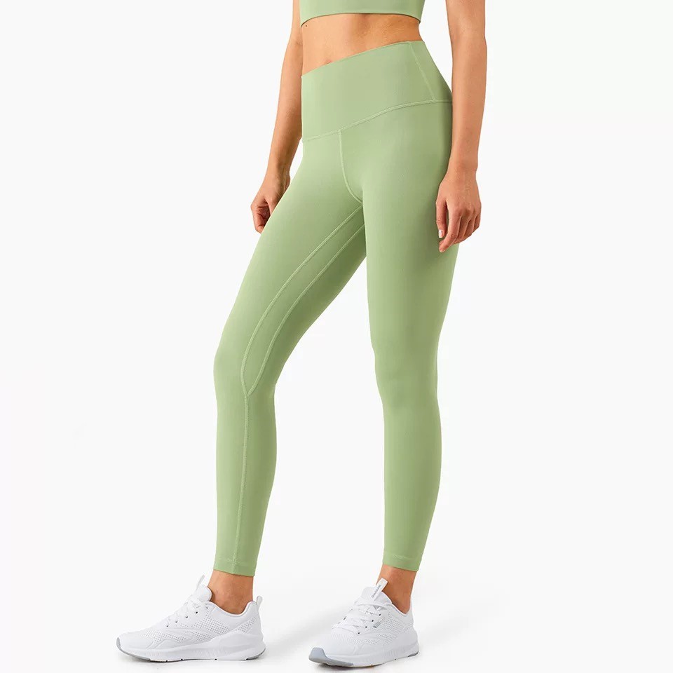 Quần Legging Tập Yoga Cỡ Lớn Lưng Cao Thời Trang 2021