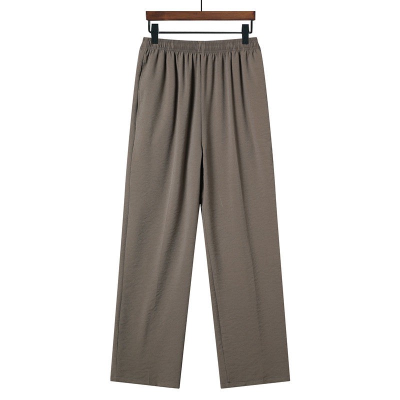 Bộ đồ dành cho người trung niên và cao tuổi nam ngắn tay của đàn ông nội mùa hè Quần áo Quốc