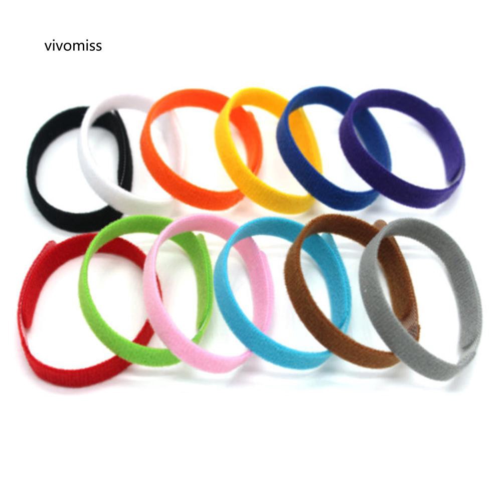 VVMS♥12Pcs Little Dog Cat Puppy Whelping Identification Collar ID Bands Pet Supplies