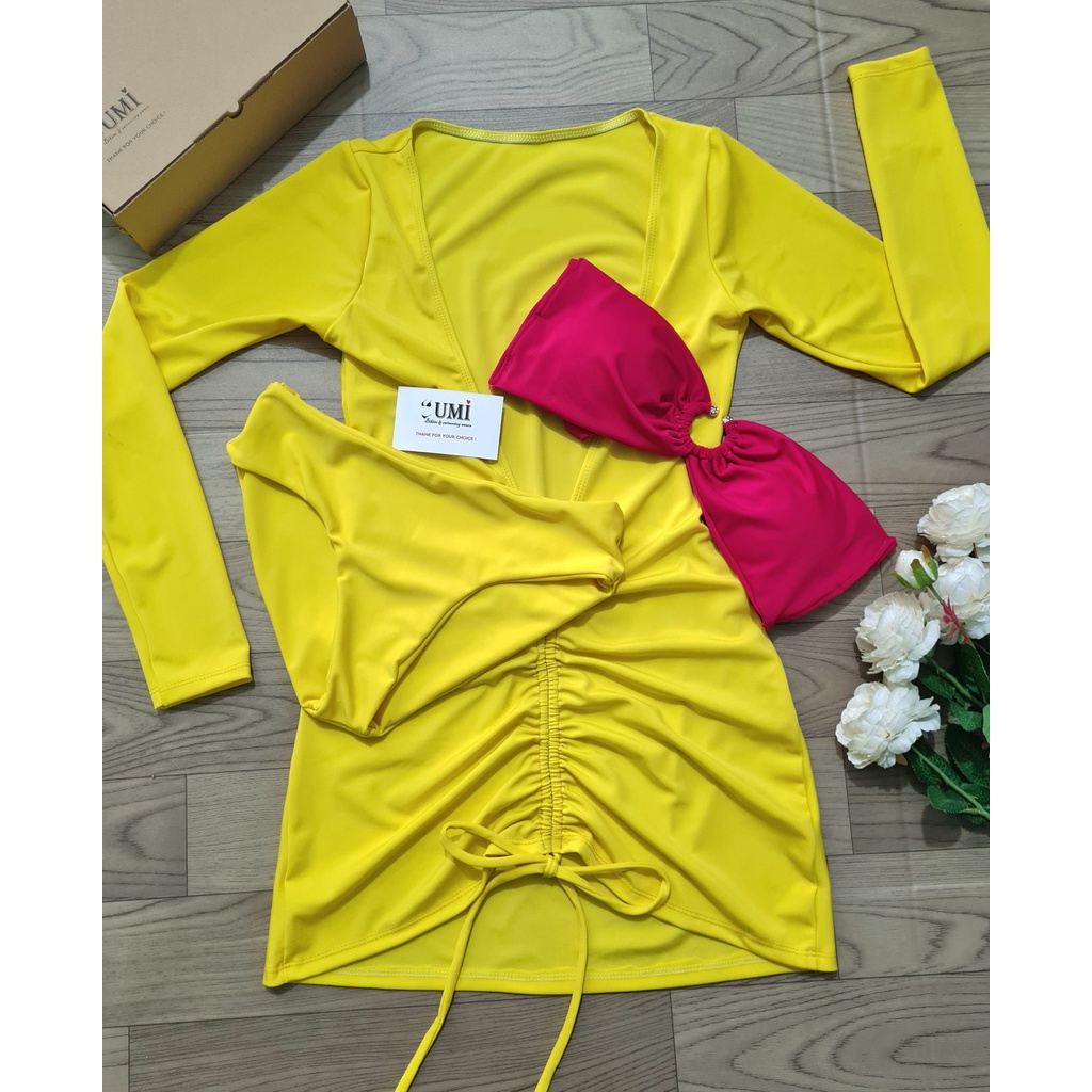 BIKINI SÉT 3 MÓN  NHIỀU MÀU SẮC MỚI BIKINI STORE