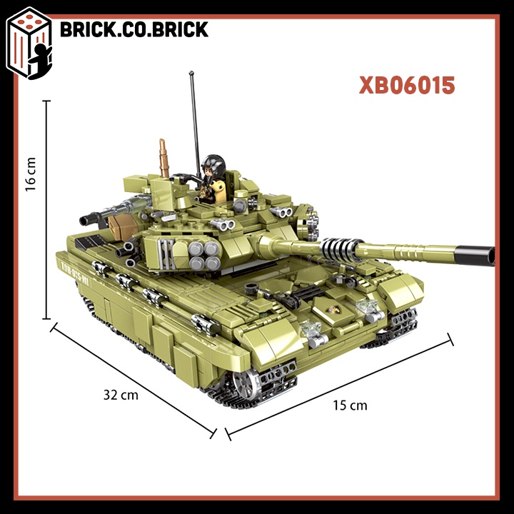 Mô Hình Lắp Ráp Xe Phóng T Lửa Scorpior Across Battlefield Quân Sự Army Moc Military XB06015