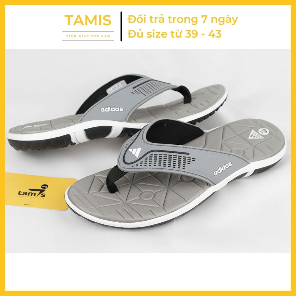Dép nam quai kẹp thời trang cao cấp TAMIS KN620, dép kẹp nam quai cao su mềm, êm không đau chân